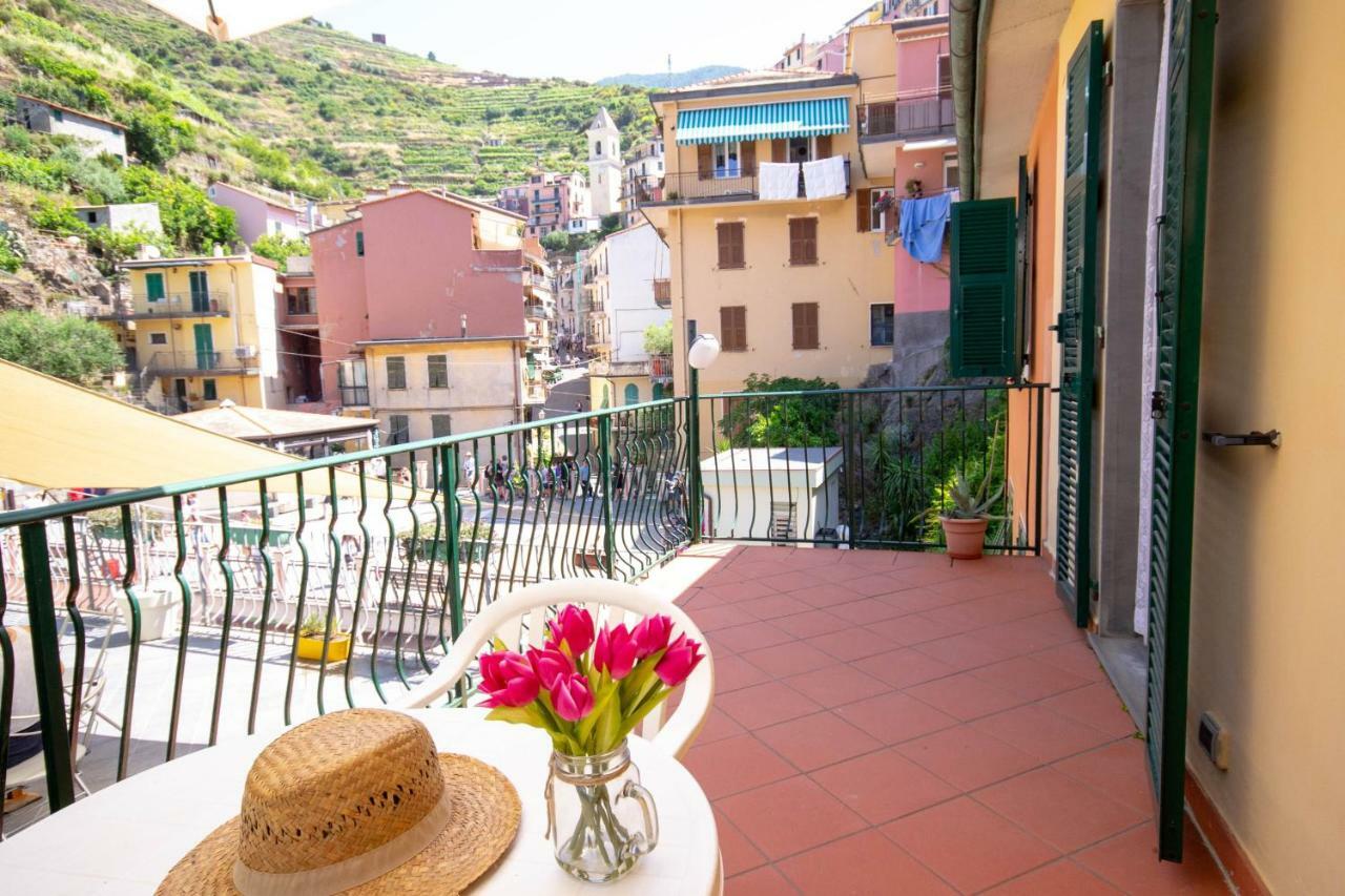 Ca' De Carlin Apartment Manarola Bagian luar foto