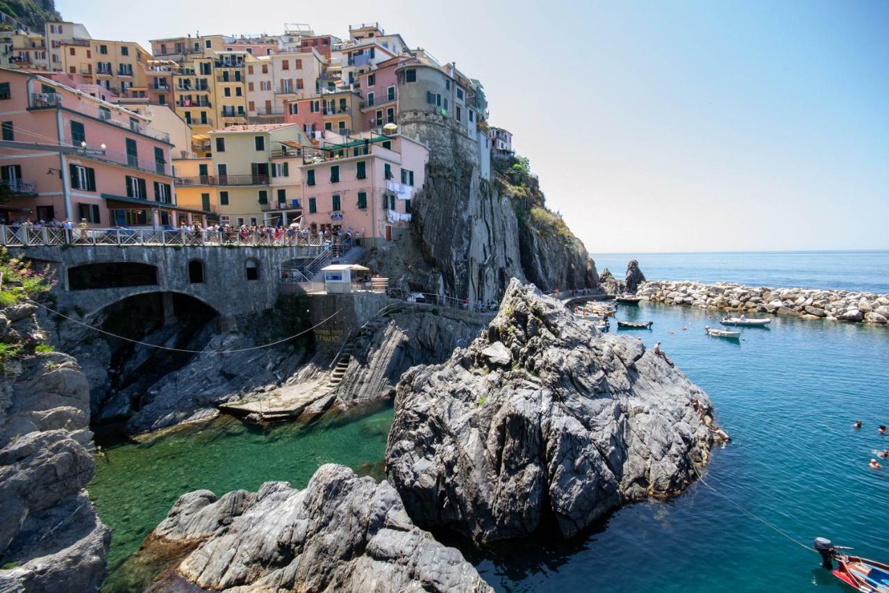 Ca' De Carlin Apartment Manarola Bagian luar foto