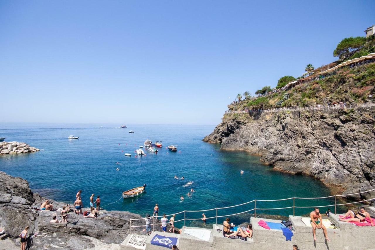 Ca' De Carlin Apartment Manarola Bagian luar foto