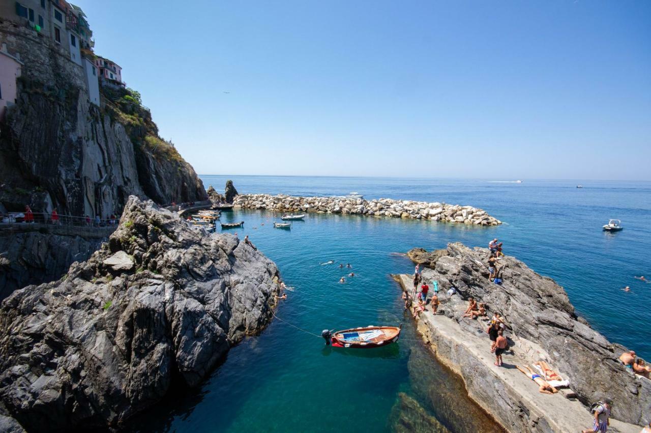 Ca' De Carlin Apartment Manarola Bagian luar foto