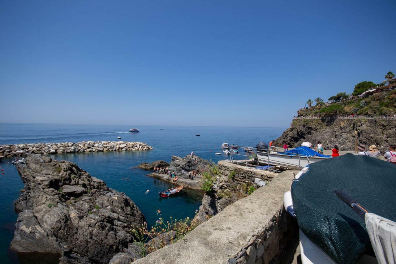 Ca' De Carlin Apartment Manarola Bagian luar foto