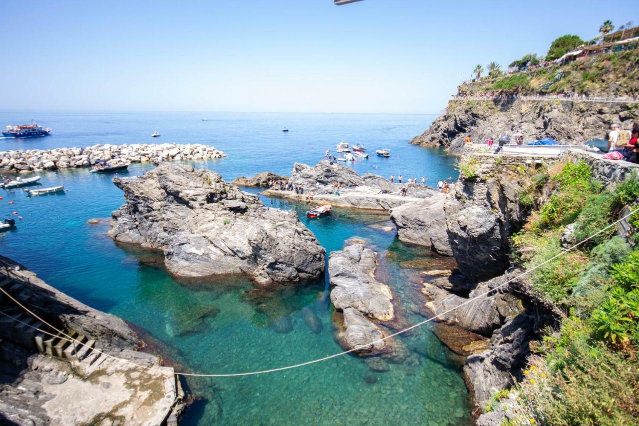 Ca' De Carlin Apartment Manarola Bagian luar foto